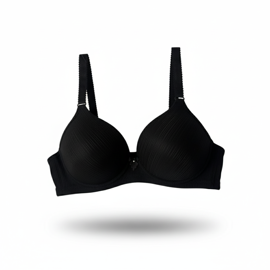 Comfort Fit Seamless Padded Bra - Soft, Supportive, and Elegant