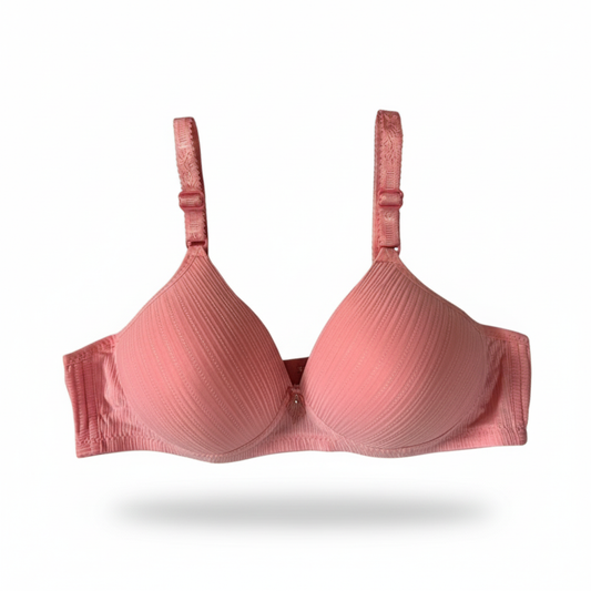 Comfort Fit Seamless Padded Bra - Soft, Supportive, and Elegant