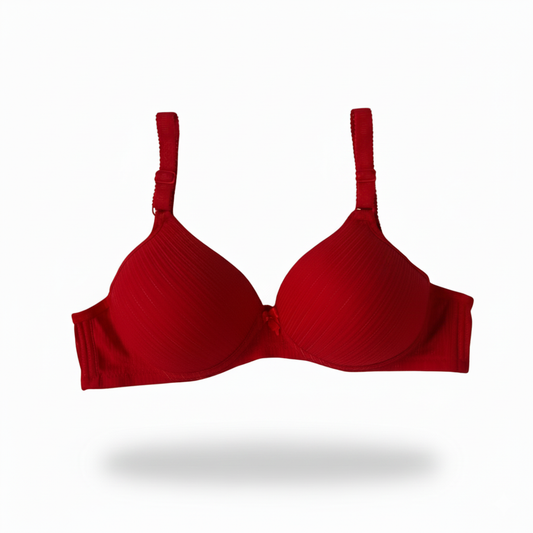 Comfort Fit Seamless Padded Bra - Soft, Supportive, and Elegant
