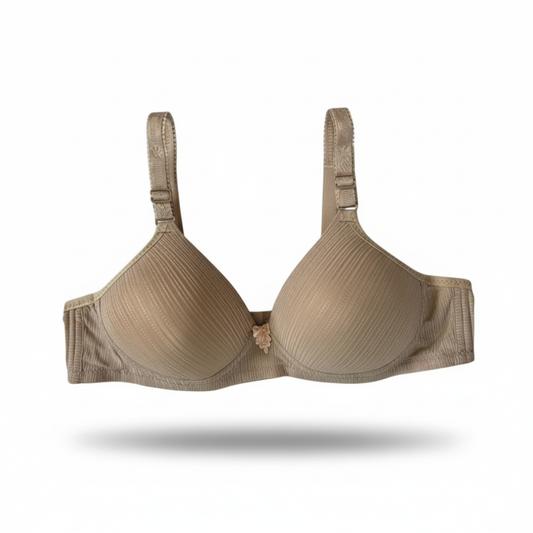 Comfort Fit Seamless Padded Bra - Soft, Supportive, and Elegant