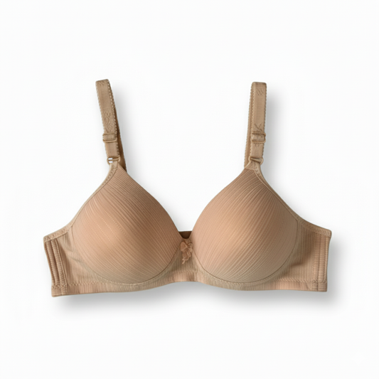 Comfort Fit Seamless Padded Bra - Soft, Supportive, and Elegant